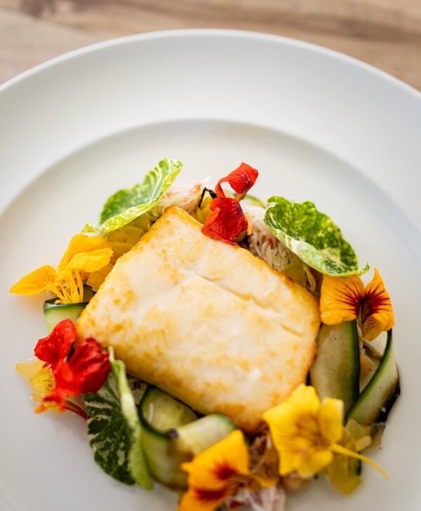 Fogo Island Inn plated dish