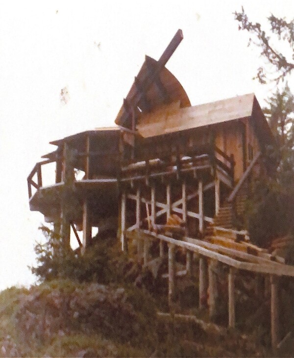 The Family Cabin Under Construction