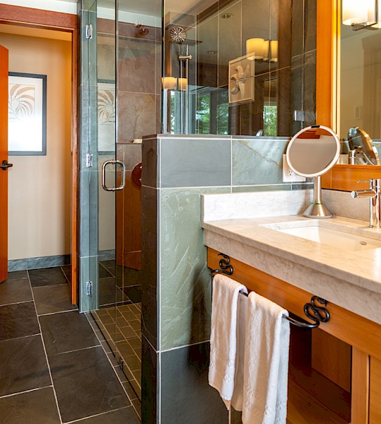 Chesterman Beach Glass Enclosed Shower