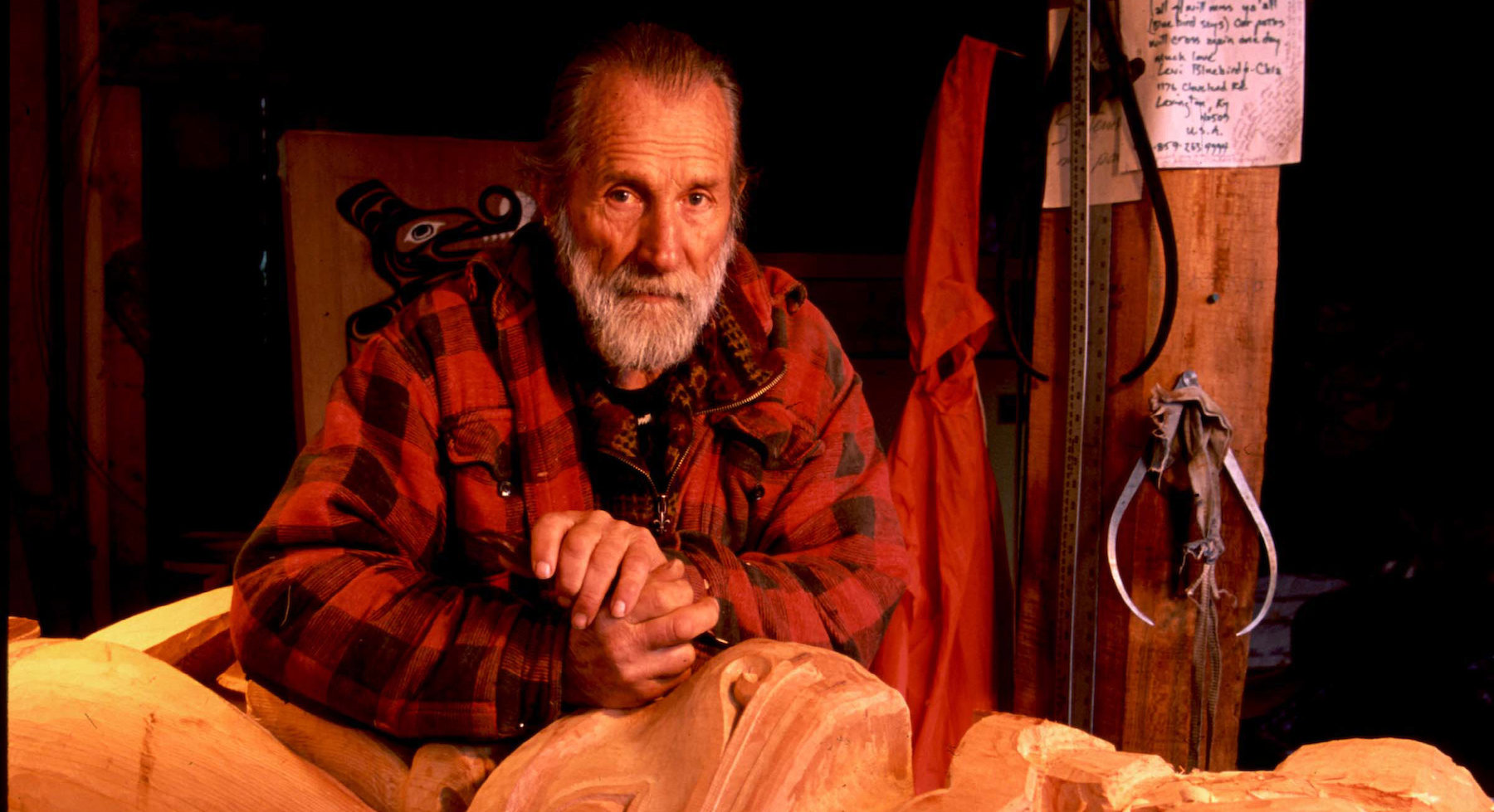 Henry Nolla Carving Totem