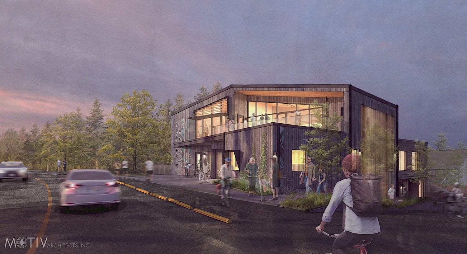 Biosphere Centre Rendering