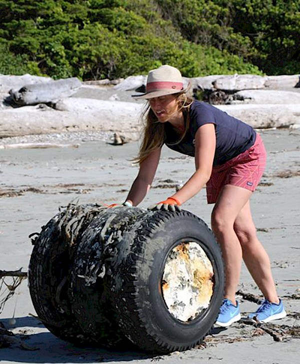Michelle Hall - Vargas Island Beach Clean