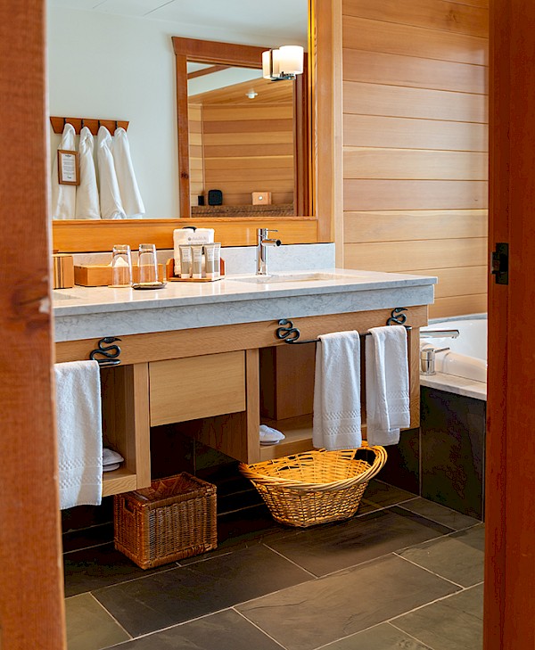 Beachcomber Suite bathroom by Caitlin Ronda