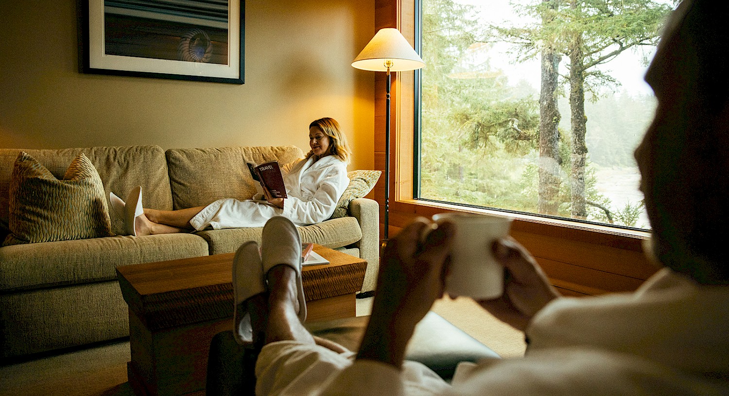 Robes and Relaxation by Jeremy Koreski